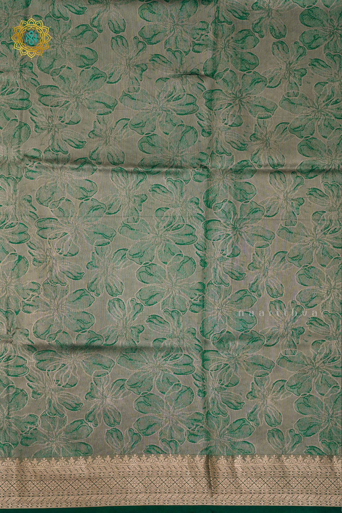 BOTTLE GREEN - SEMI TISSUE