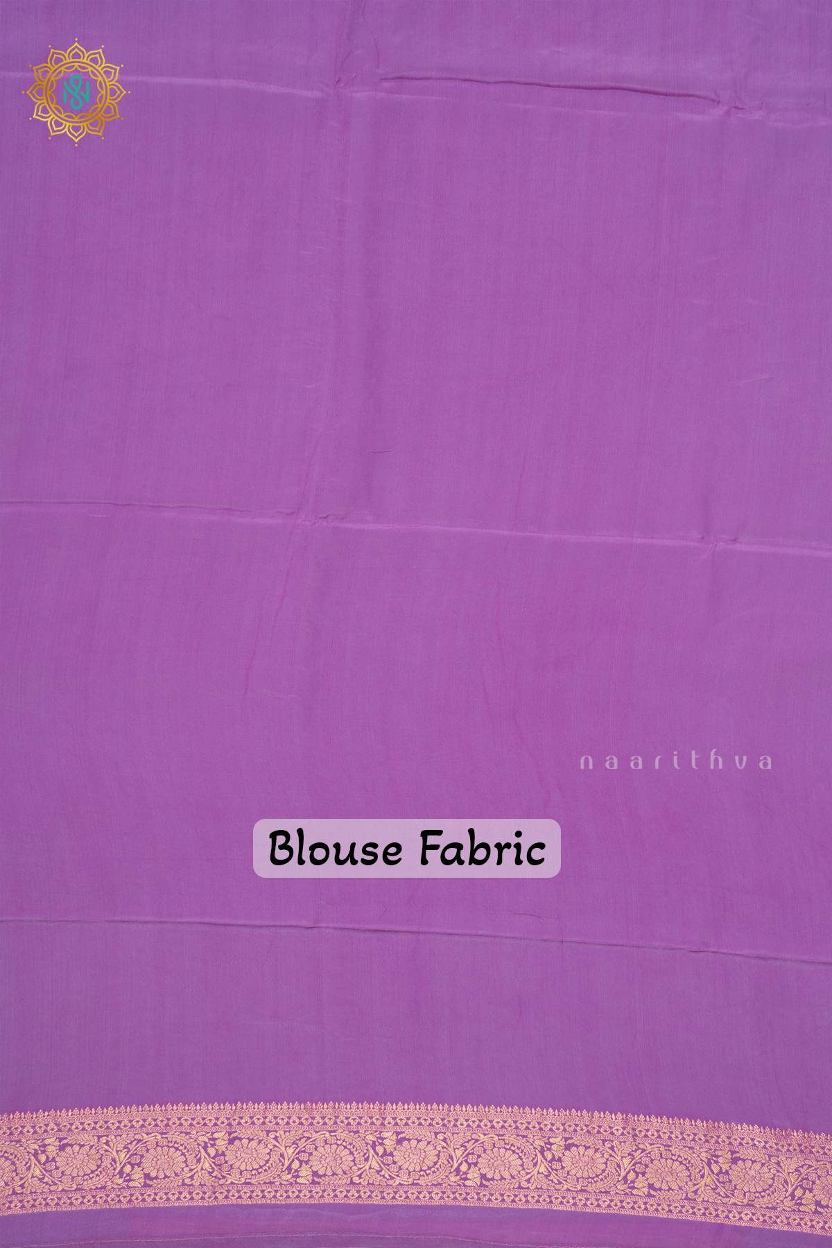 LAVENDER - SEMI BANARASI CREPE