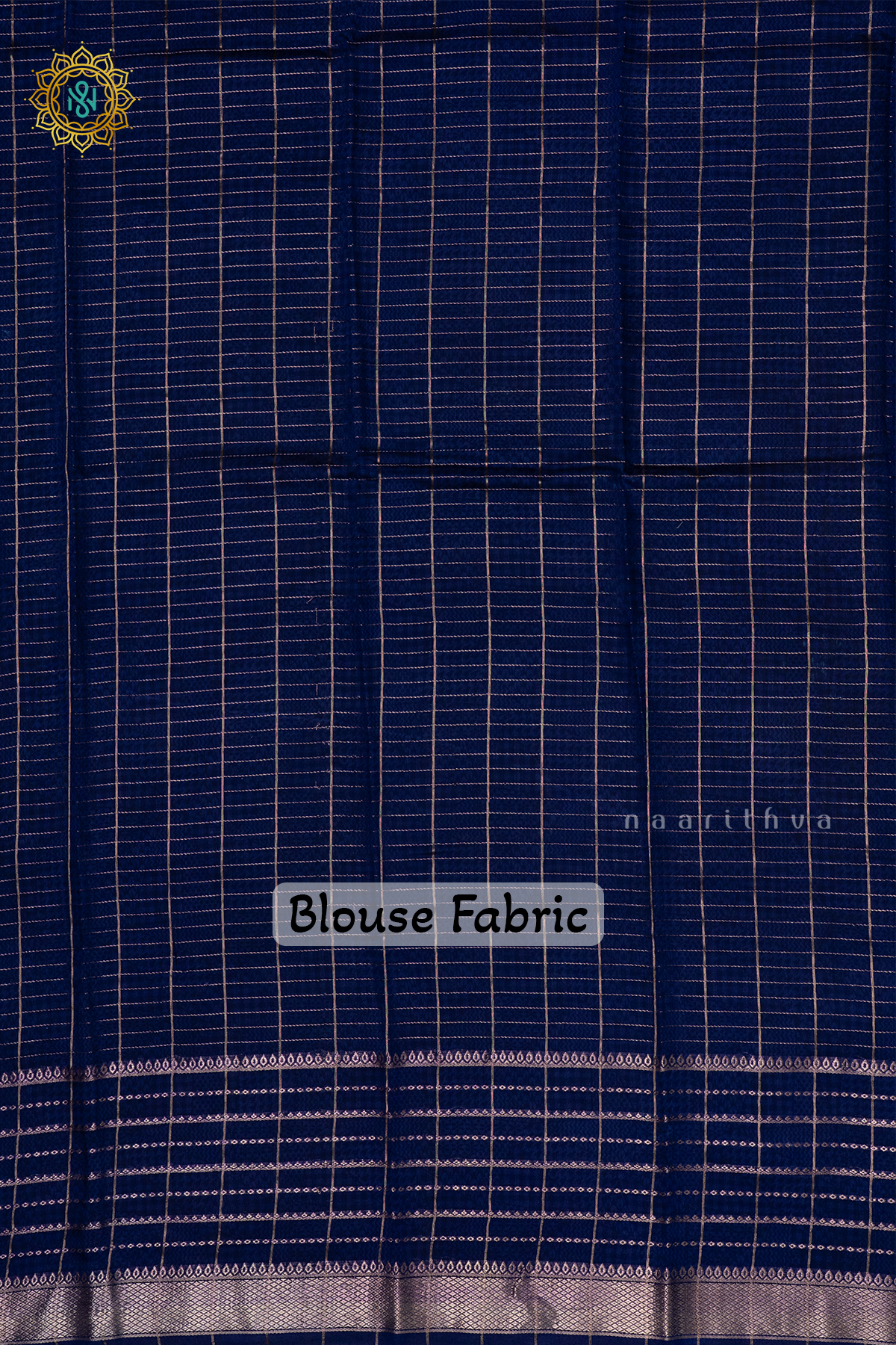 AQUA BLUE WITH  BLUE - BUTTER CREPE