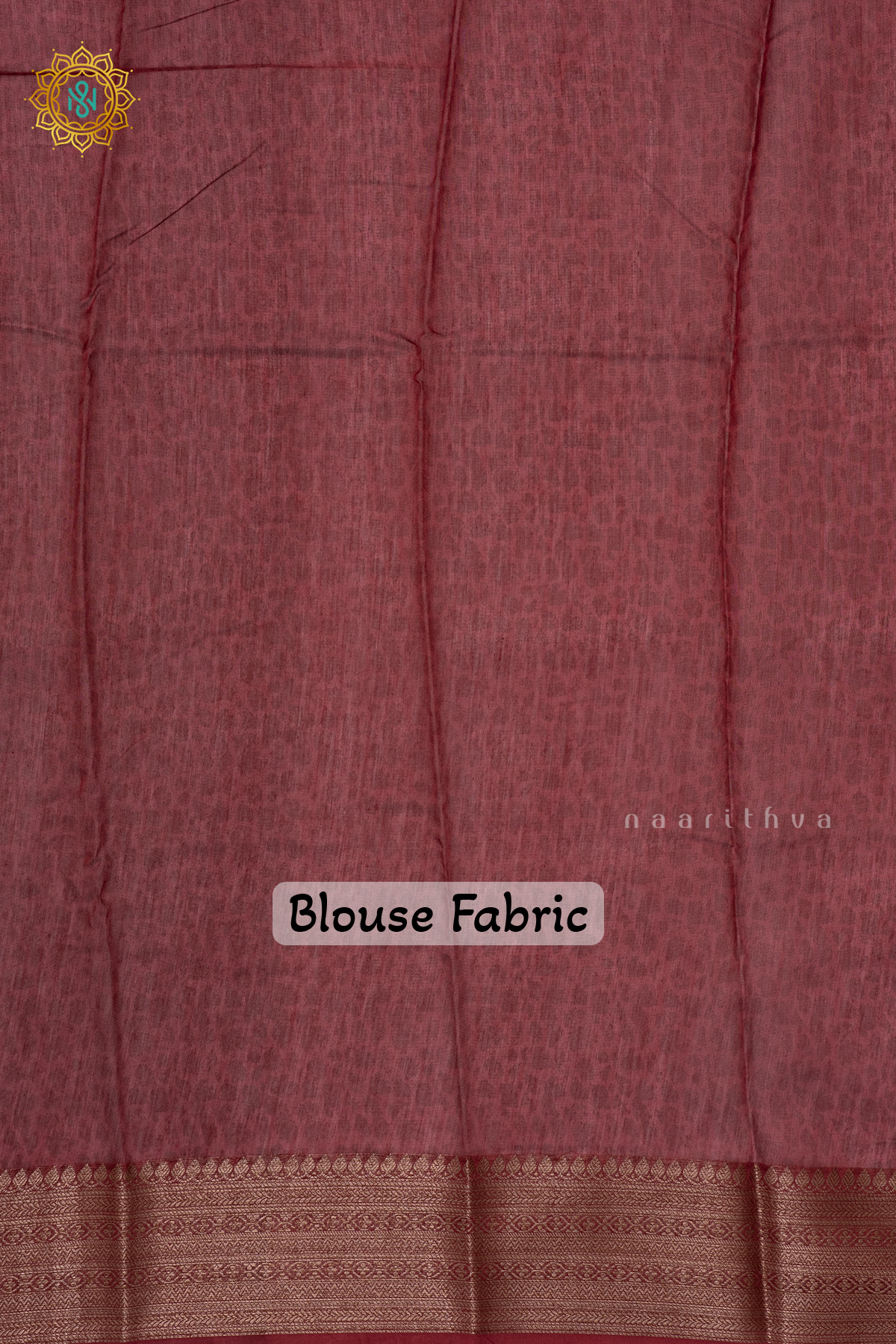 MAROON - CHANDERI SILK COTTON