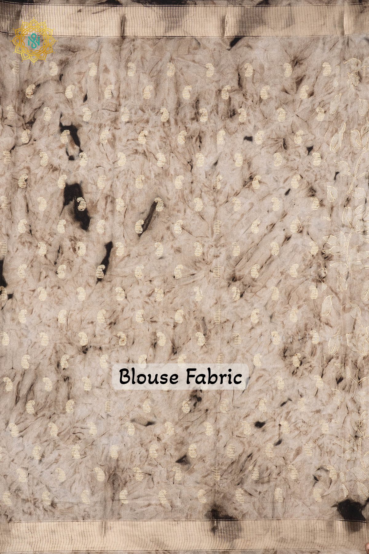 LIGHT BROWN - SEMI GEORGETTE