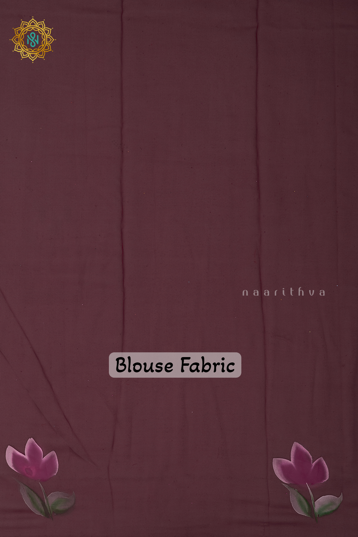 WINE - ORGANZA HAND PAINTED