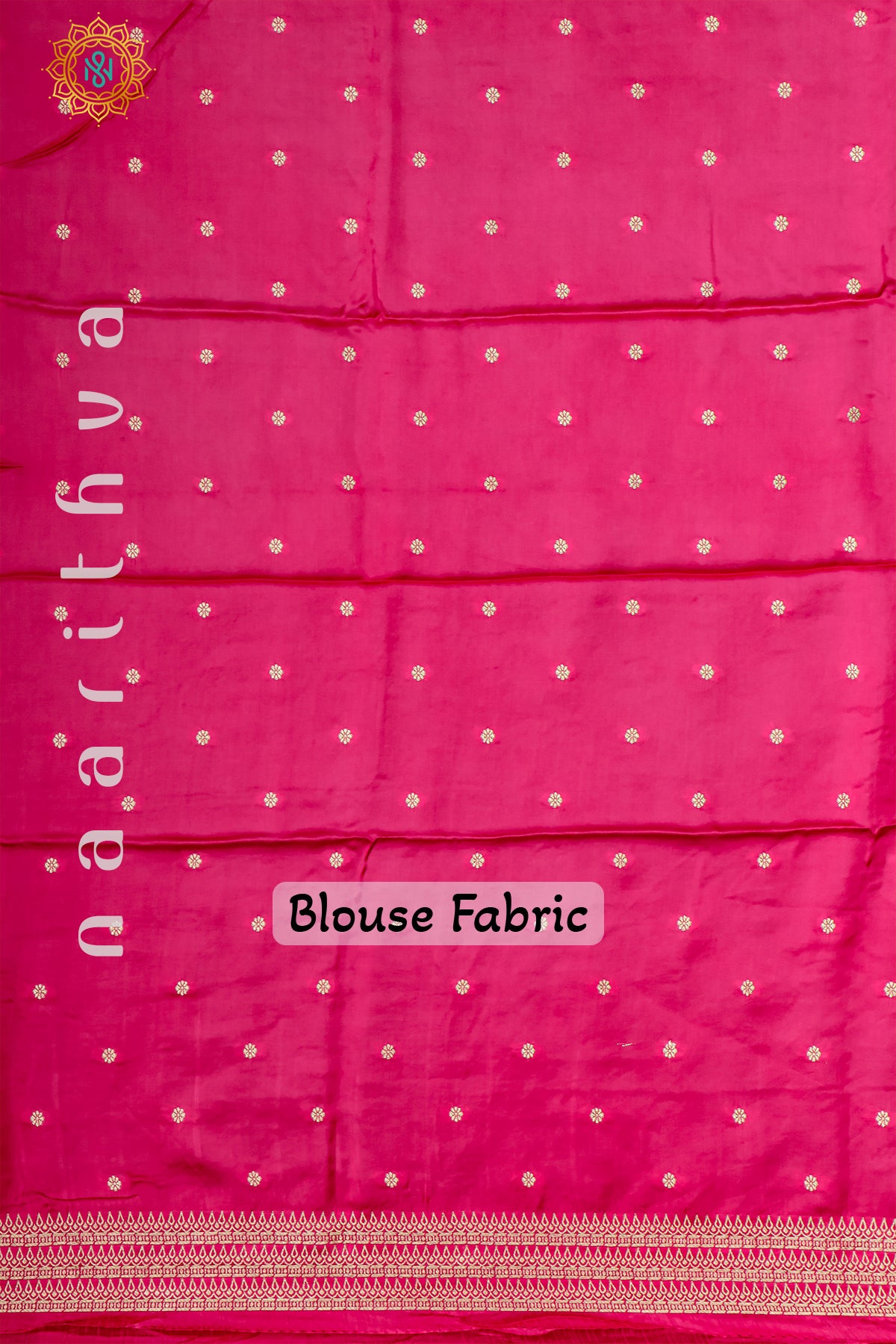 YELLOW WITH PINK - SATIN