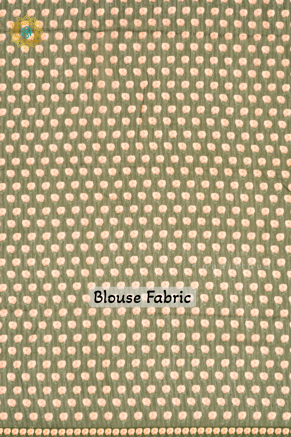 DUAL SHADE OF GREEN - LINEN BY COTTON