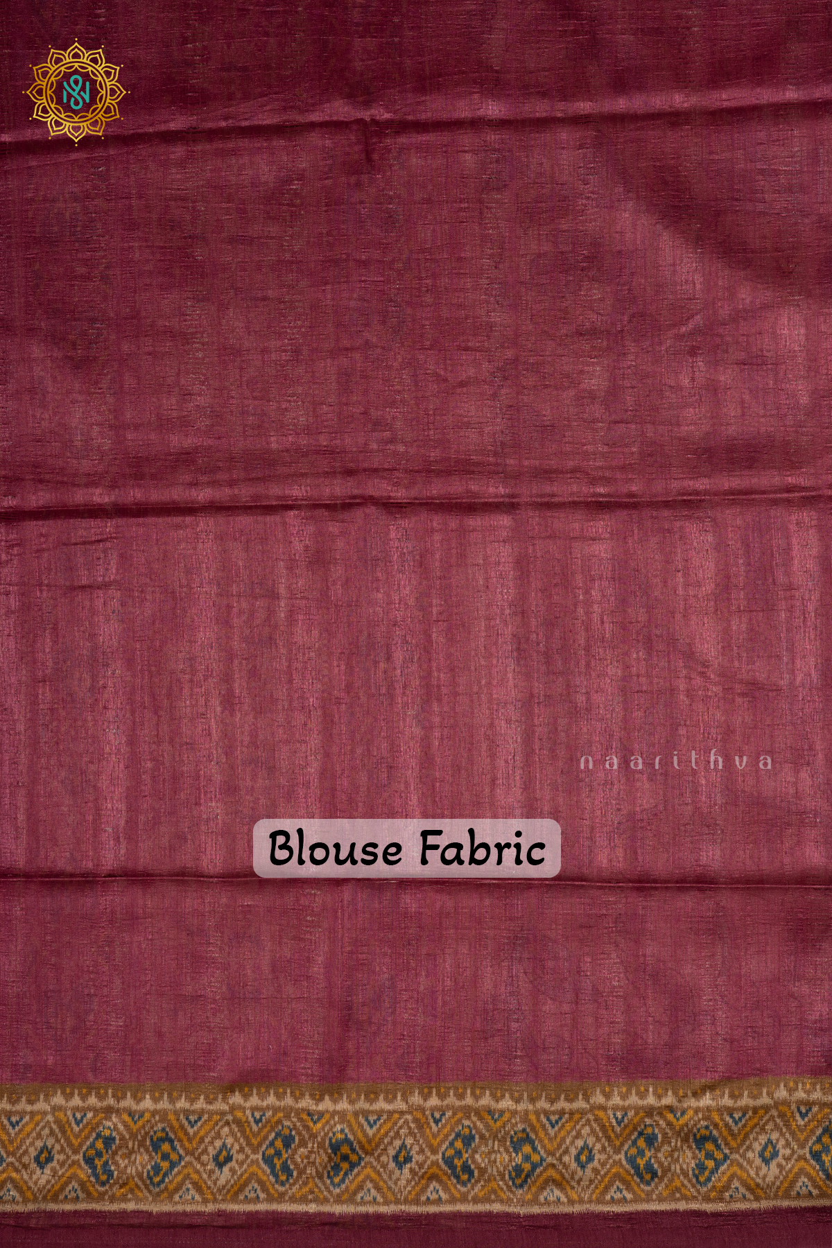 Beige With Rouge Pink - Semi Gicha Tussar Saree Allover Kalamkari Printed Body With Pallu And Blouse