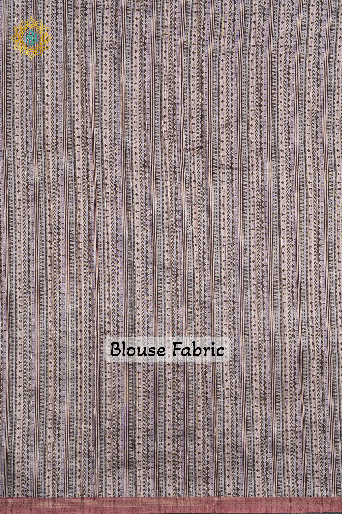 BEIGE WITH GREY - SEMI TUSSAR