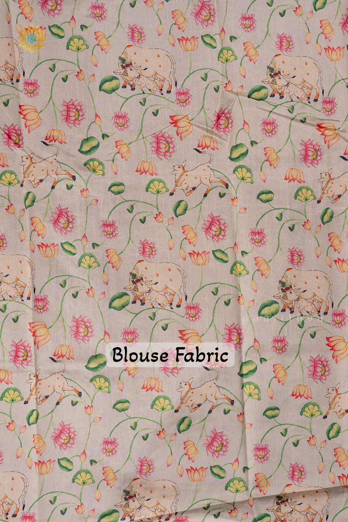 WINE - SEMI TUSSAR WITH APPLIQUE WORK