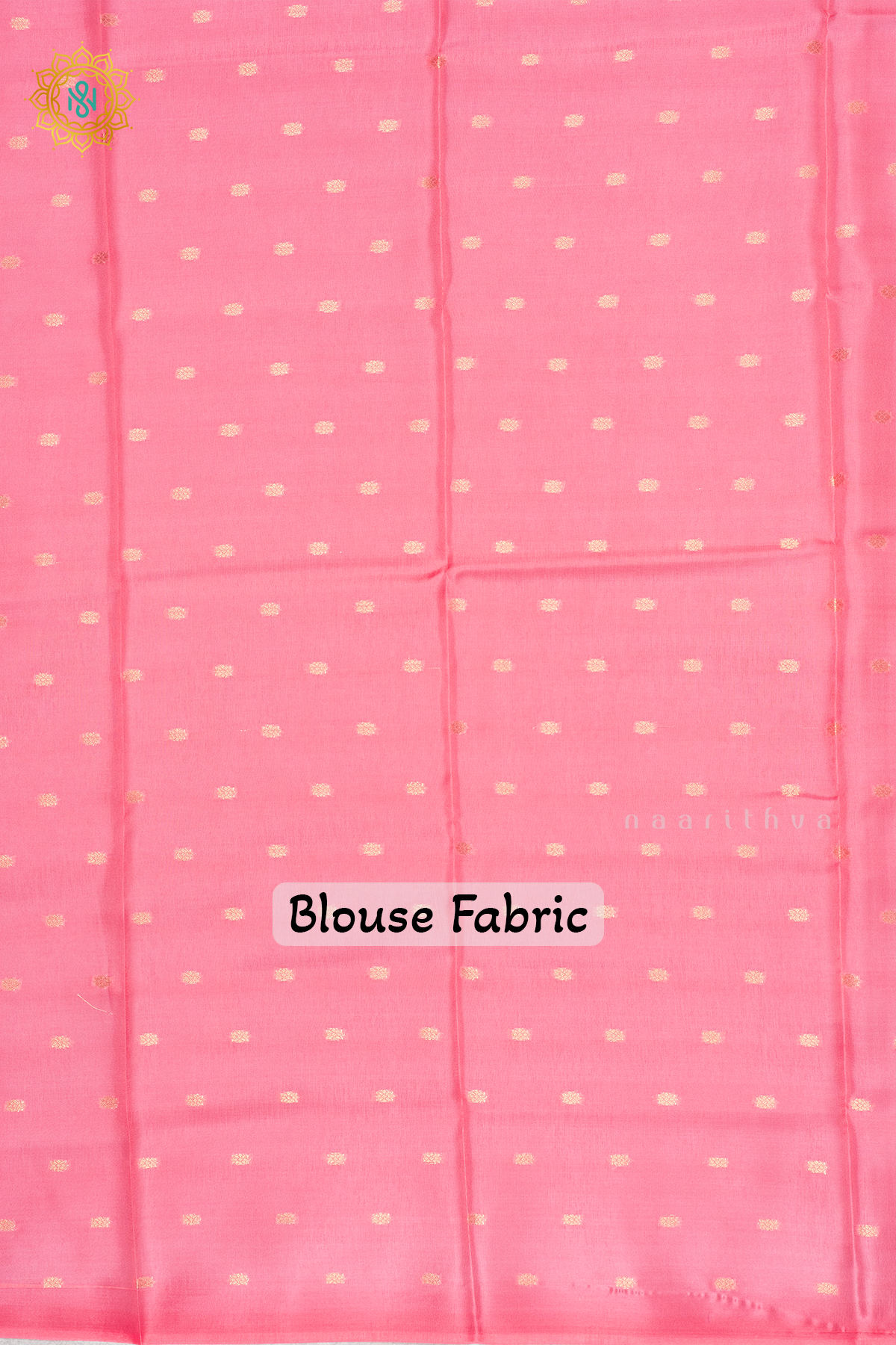 PEACHISH PINK - SEMI MYSORE CREPE SILK