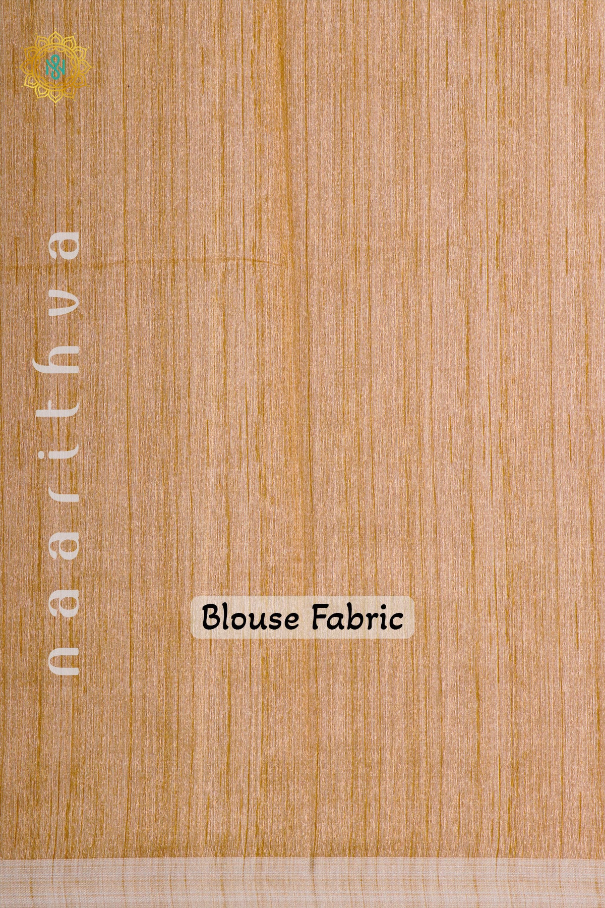 SKY BLUE WITH LIGHT ORANGE - JUTE COTTON