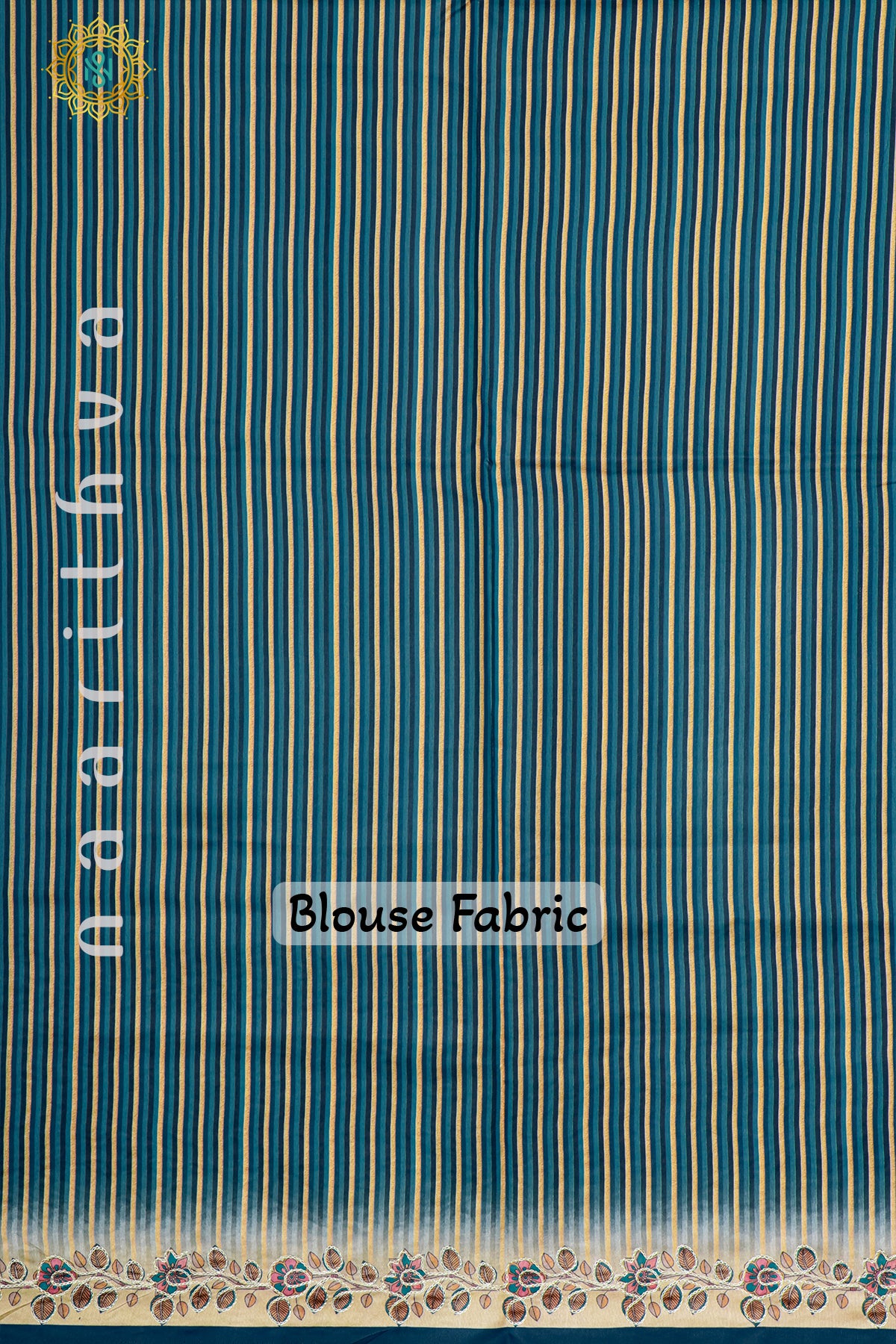 BLUE - SEMI TUSSAR SILK