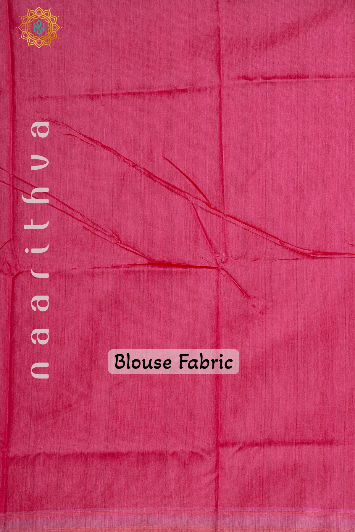 OFF WHITE WITH PINK - SEMI TUSSAR