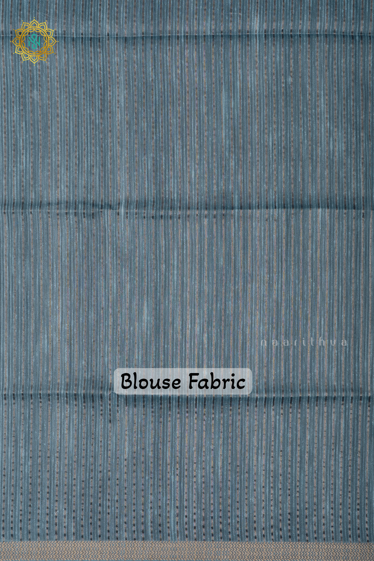 AQUA BLUE - CHANDERI SILK