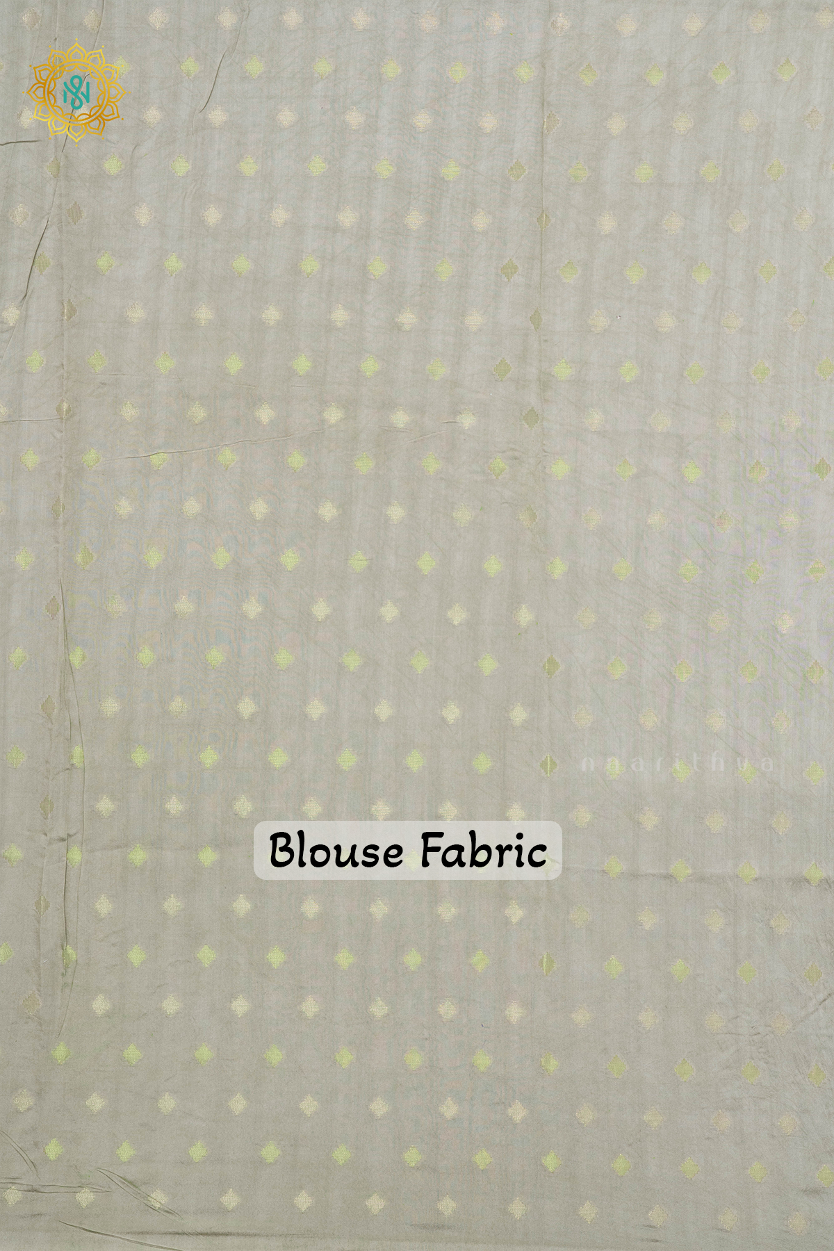 GREEN - KOTA TISSUE WITH KATHA WORK