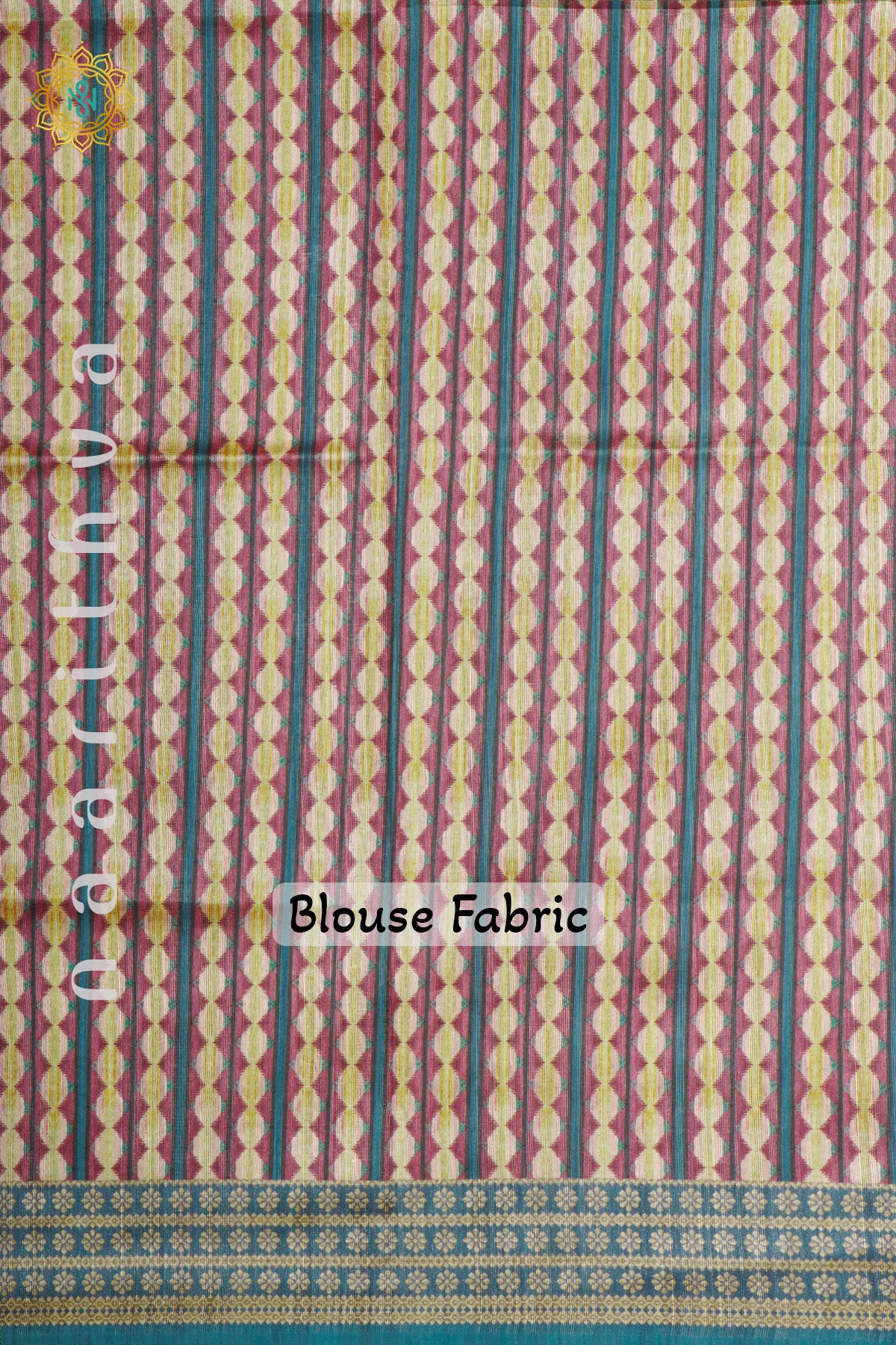 AQUA BLUE - JUTE COTTON