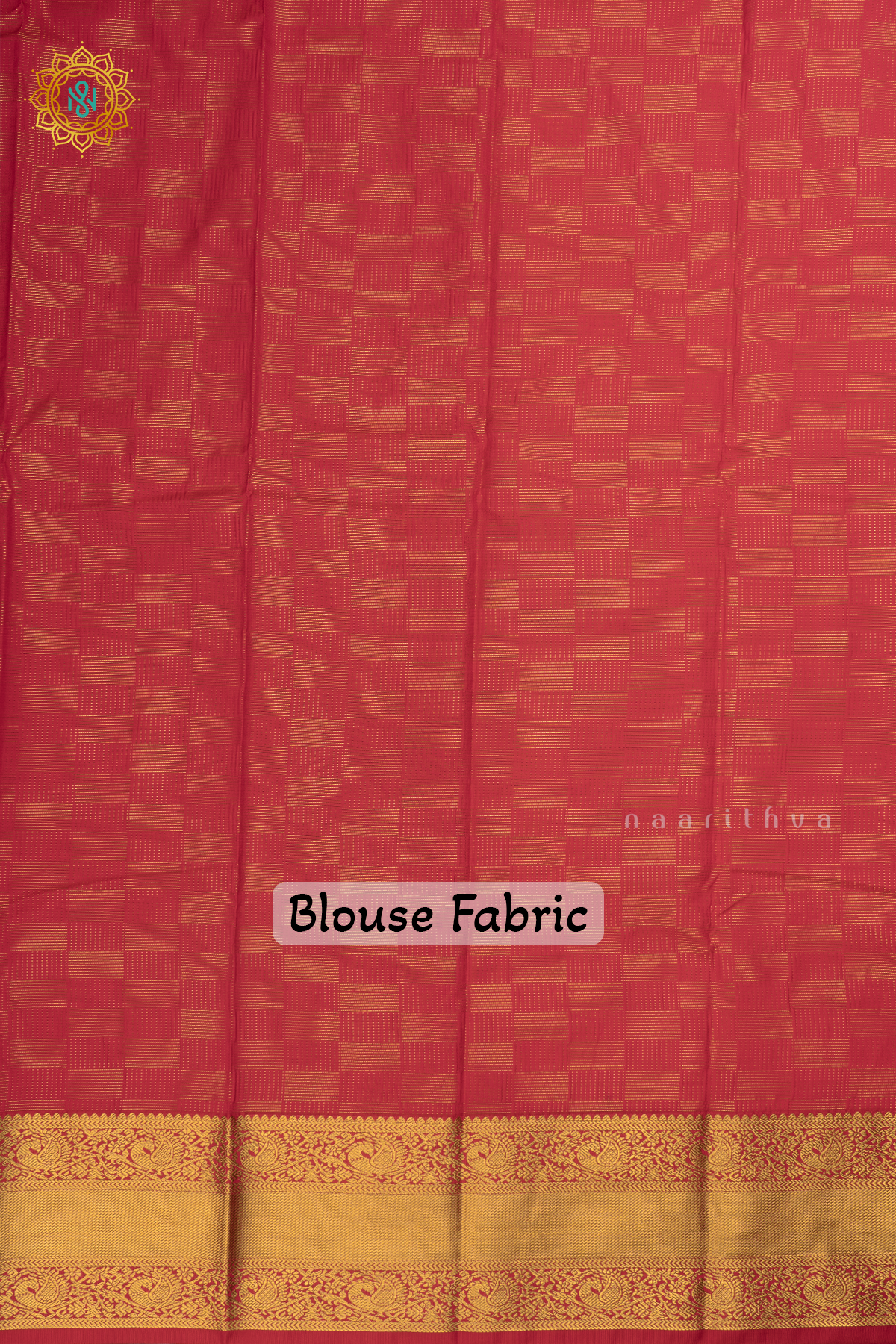 Pinkish White with Rani Pink Semi Kanchi Saree With Zari Buttas All Over And Contrast Zari Border