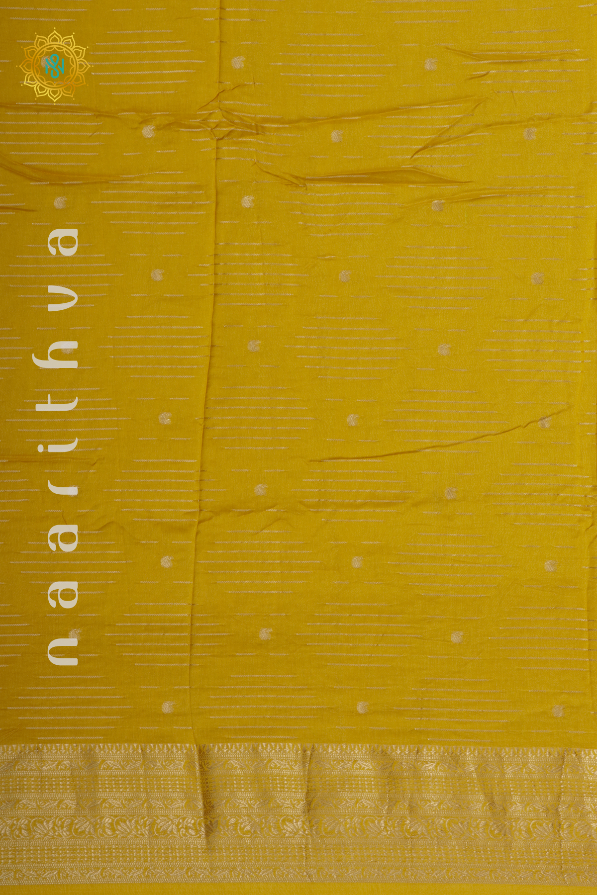 YELLOW WITH PURPLE - DOLA SILK