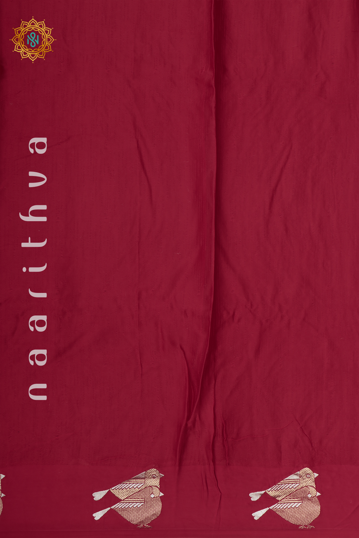 RED - SATIN BANARAS
