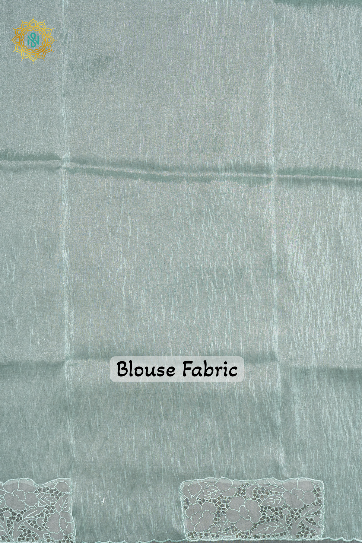 AQUA GREEN - TISSUE ORGANZA