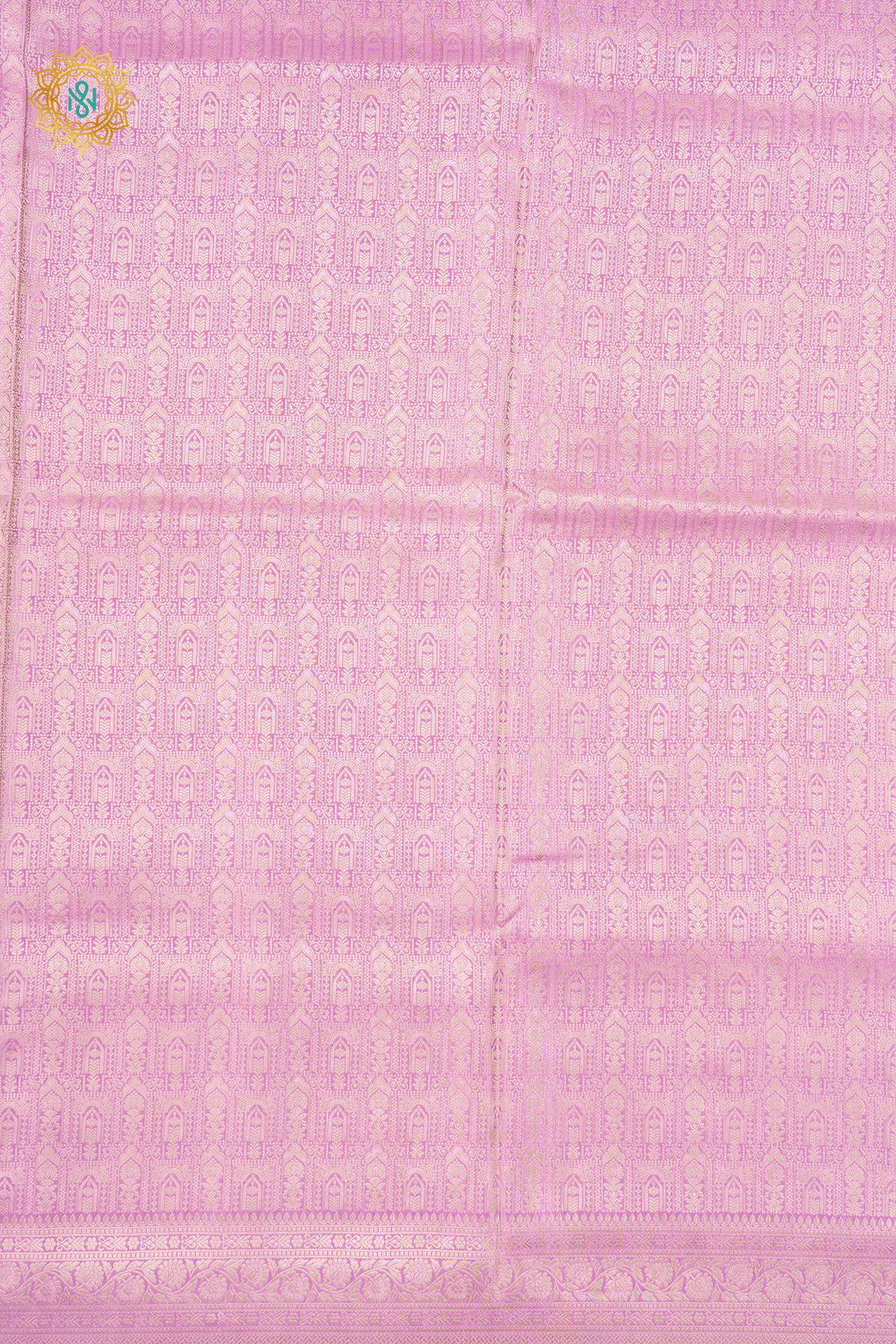 PINKISH LAVENDER - SEMI KATAN BANARASI