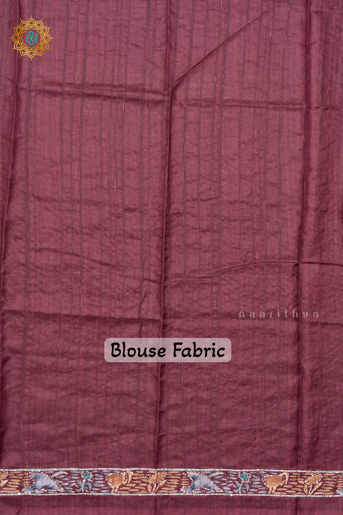 MAROON - KOTHA TUSSAR WITH KATHA WORK