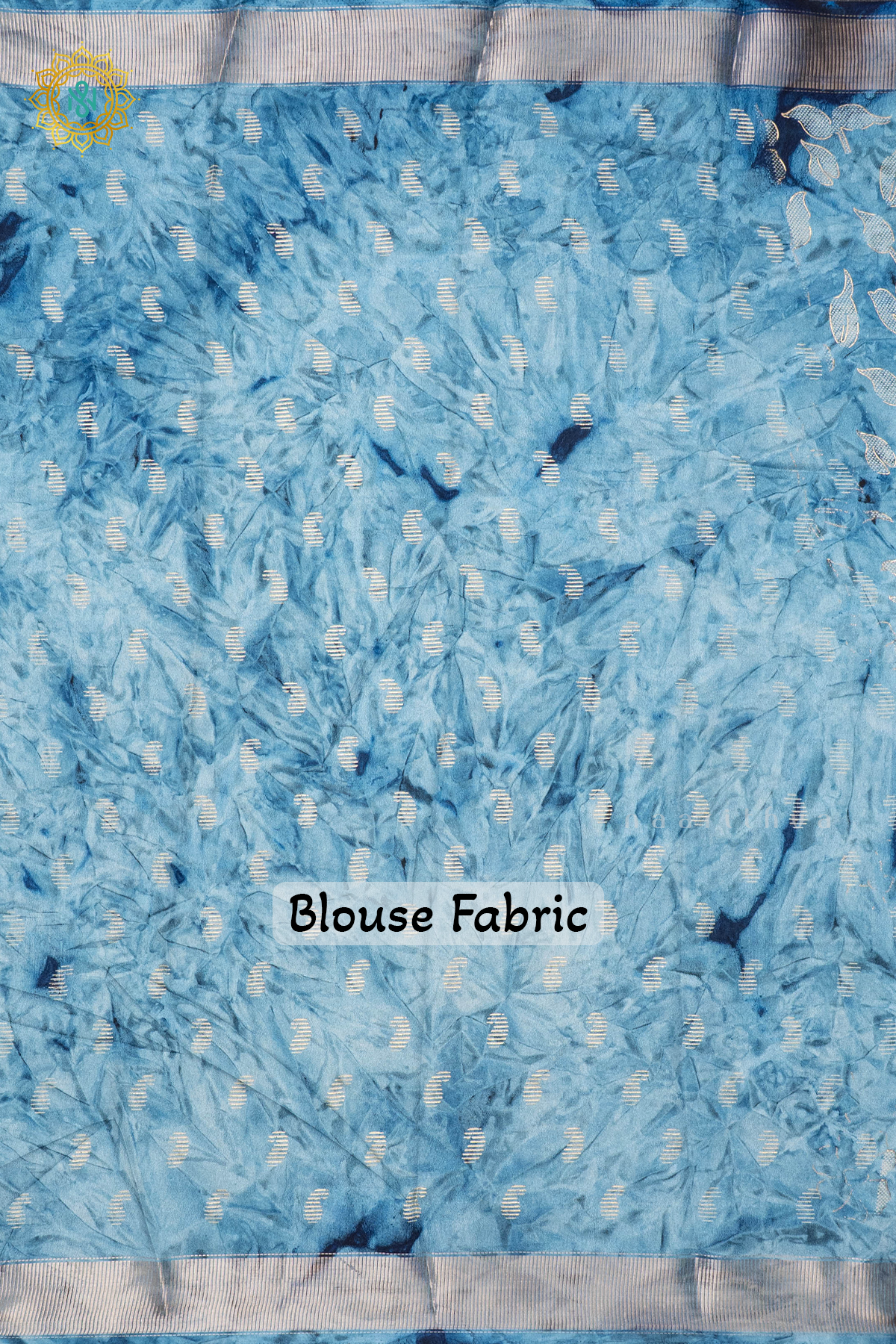 AQUA BLUE - SEMI GEORGETTE