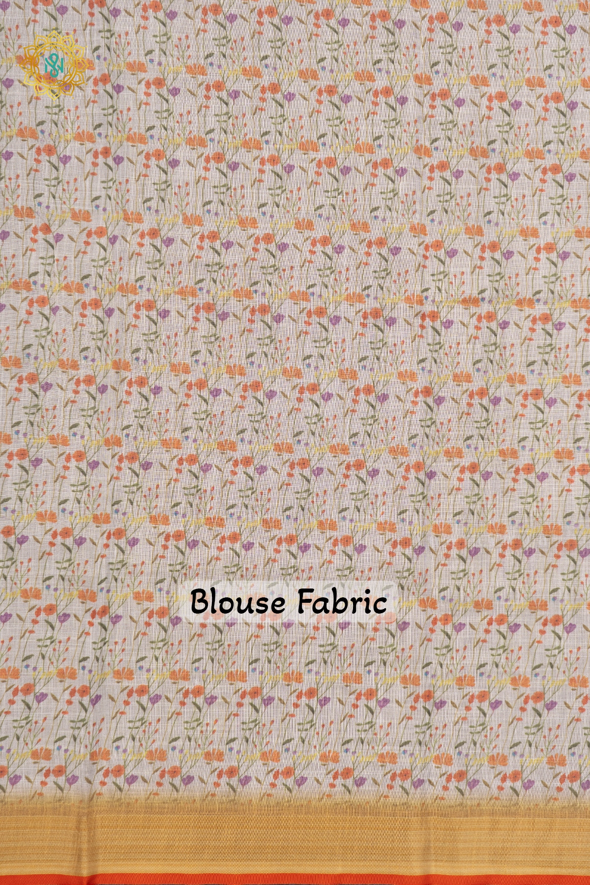 WHITE WITH YELLOW - LINEN TISSUE