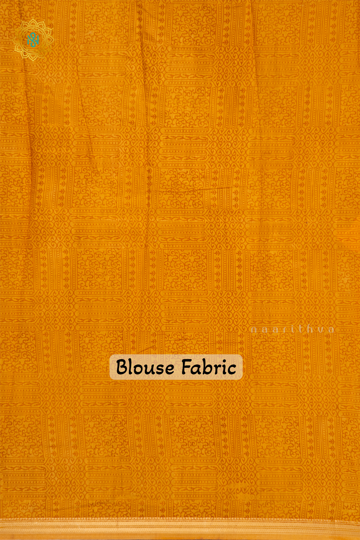 PEACH WITH ELEPHANT GREY & YELLOW - BUTTER CREPE