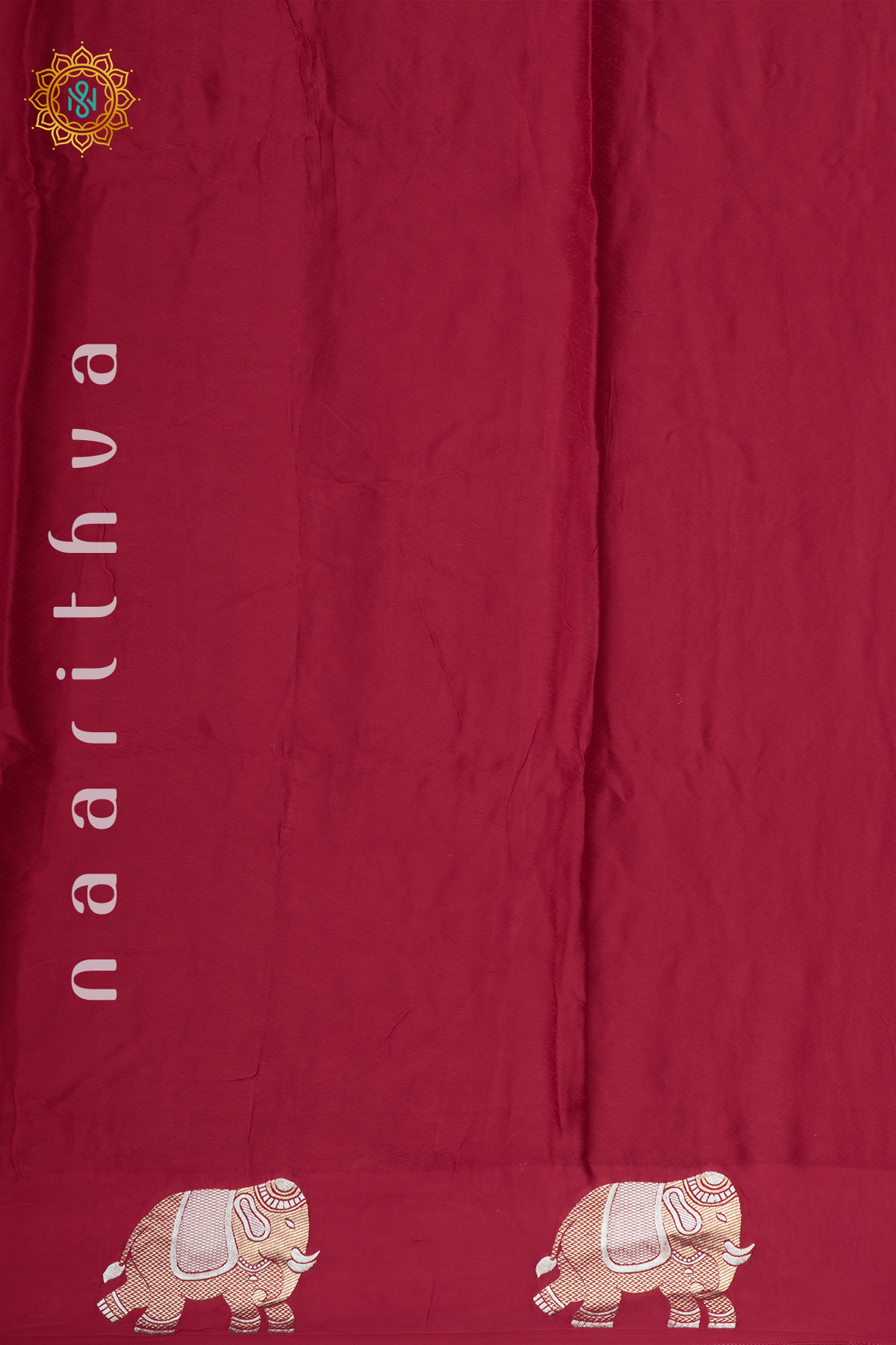 RED - SATIN BANARAS