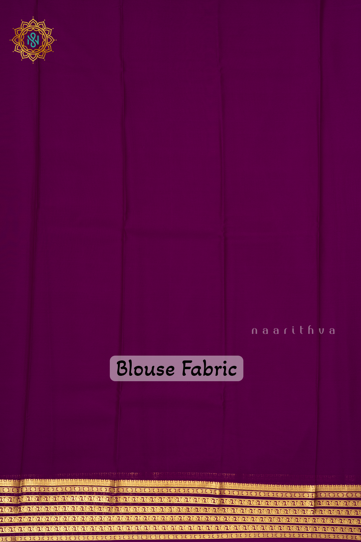 WINE - PURE MYSORE CREPE SILK