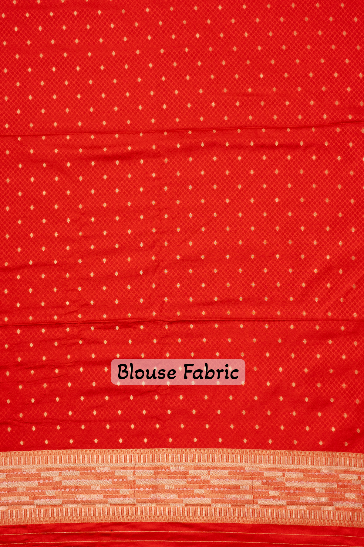 RED - SEMI KATAN BANARASI