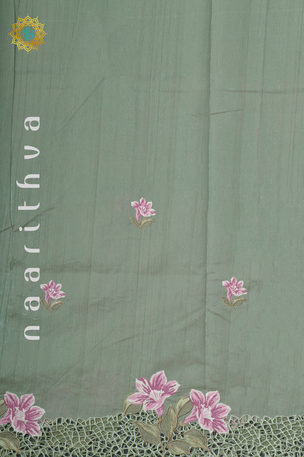 GREEN - SEMI TUSSAR SILK