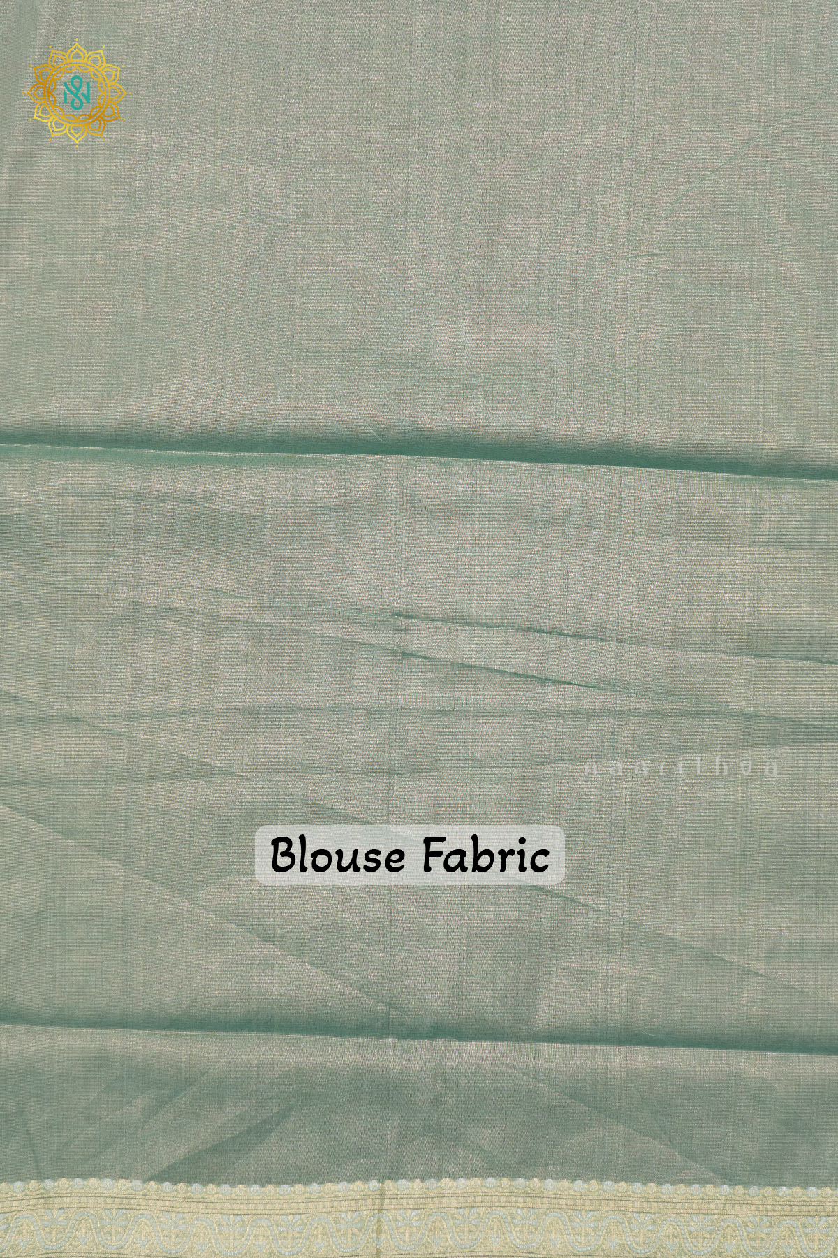 AQUA GREEN - TISSUE ORGANZA