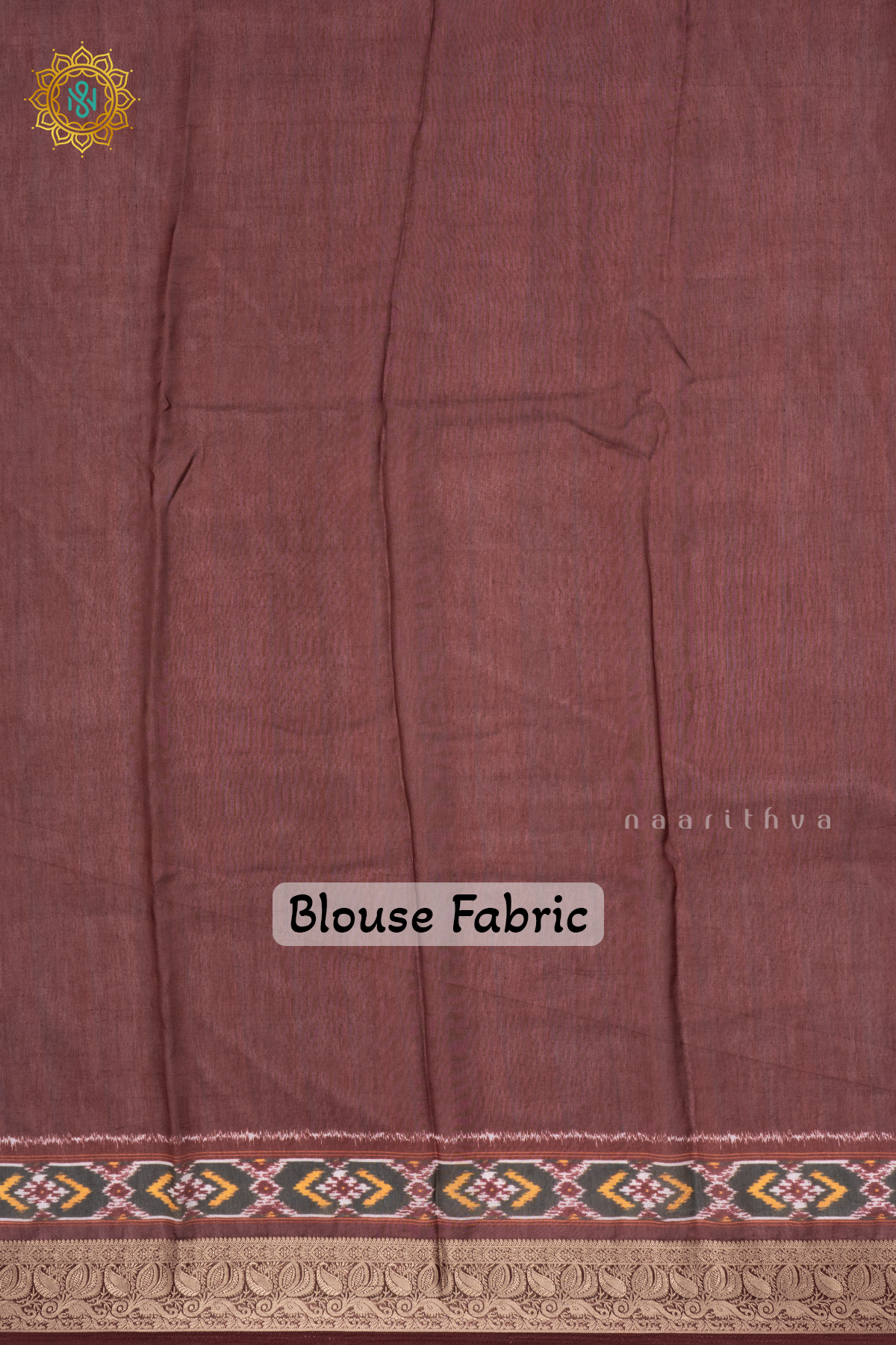 MAROON - SEMI ORGANZA CREPE