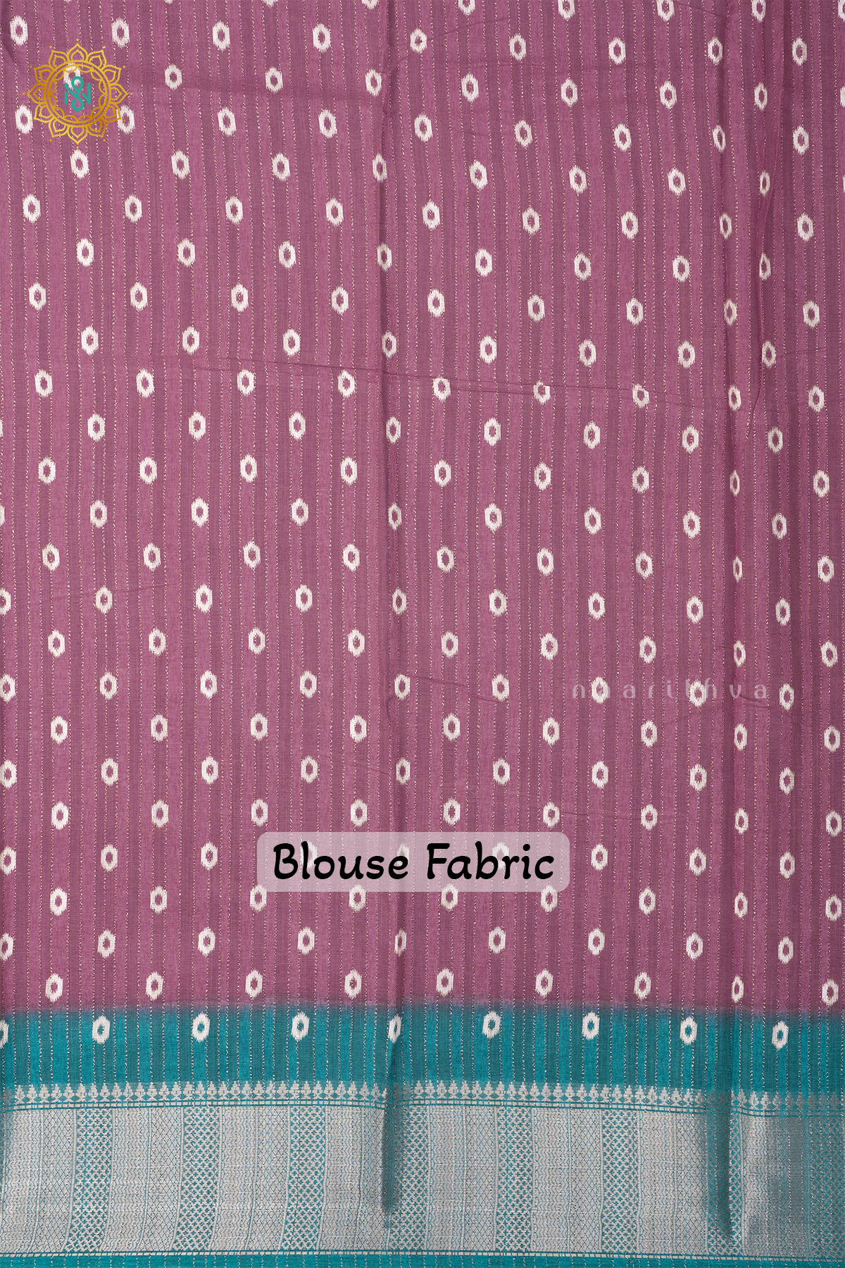 ROUGE PINK WITH CYAN GREEN - DOLA SILK