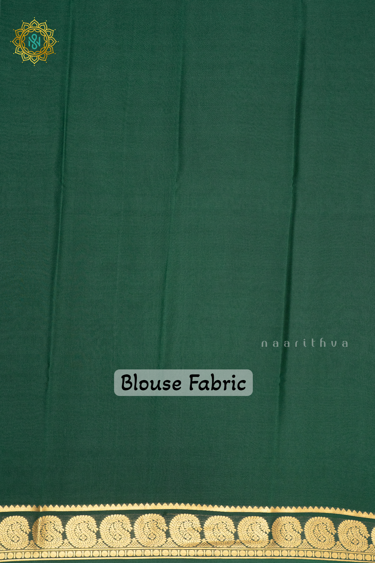 GREEN - PURE MYSORE CREPE SILK