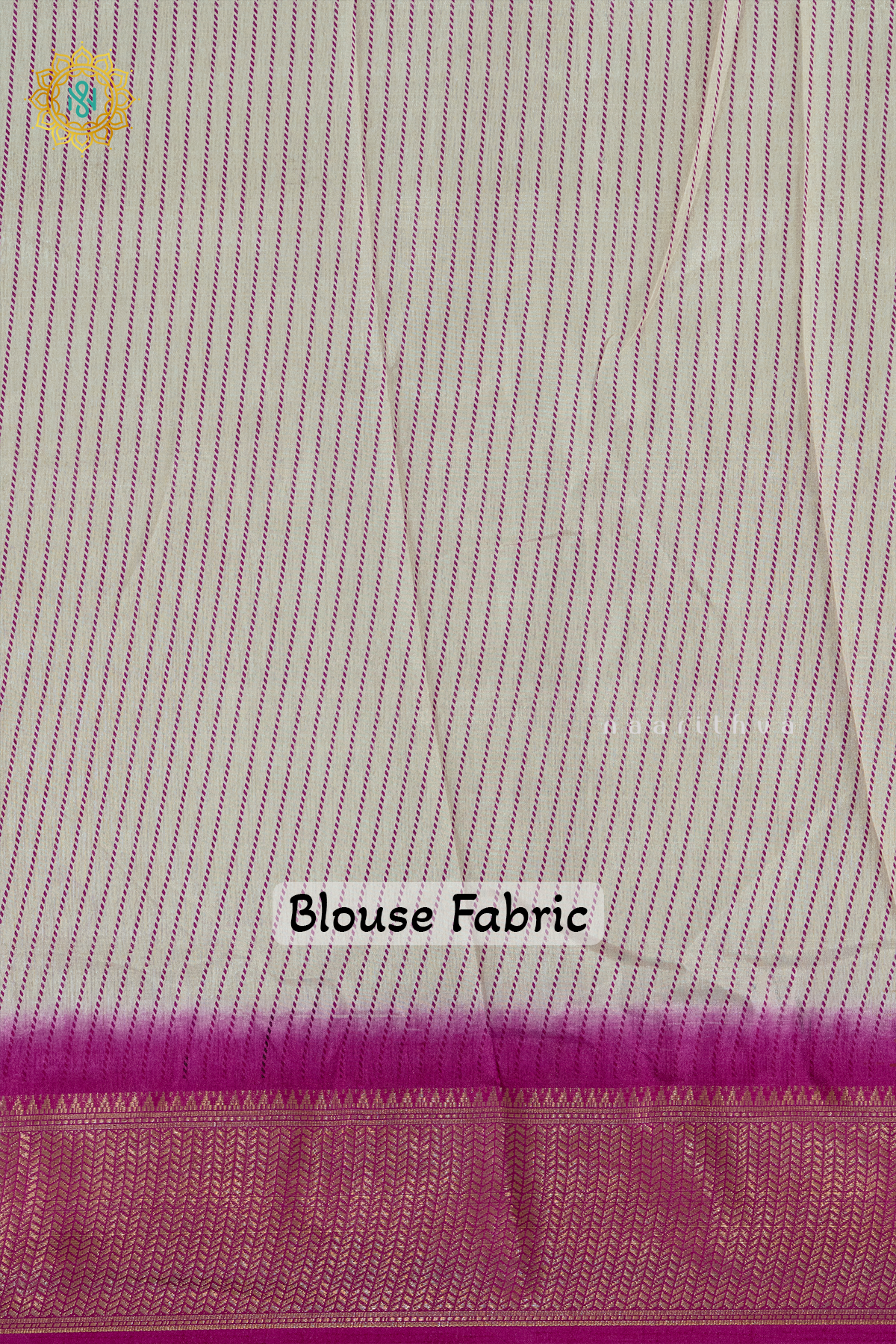 WHITE WITH PINK - DOLA SILK