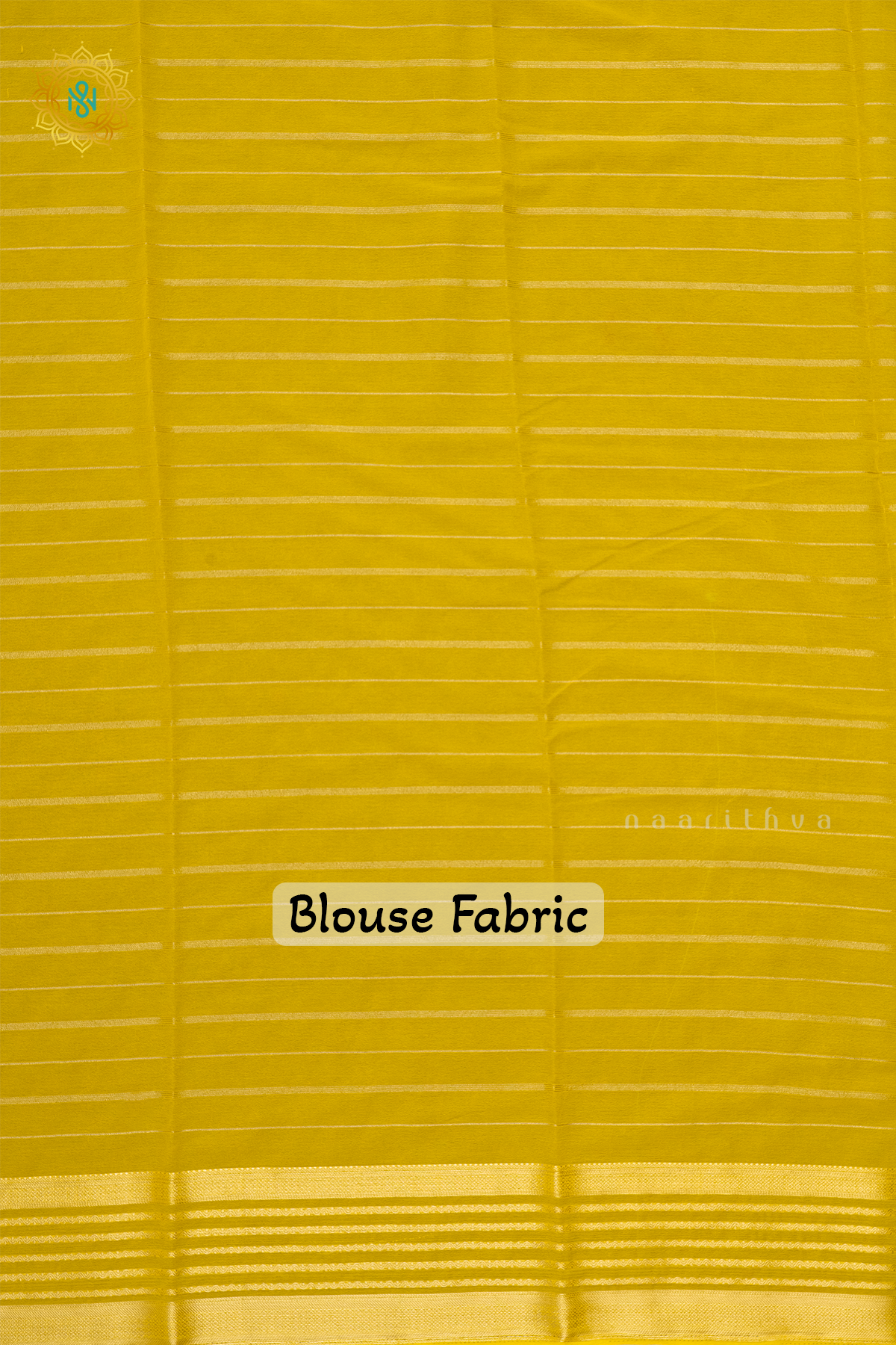 BROWN WITH YELLOW - SEMI GEORGETTE