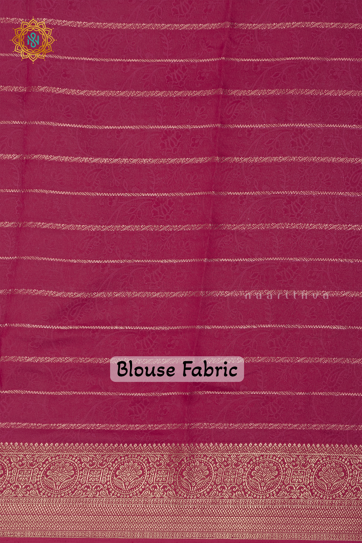 PURPLE WITH PINK - SEMI GEORGETTE