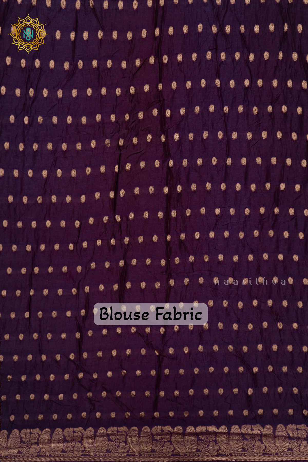 LAVENDER WITH PURPLE - SEMI TUSSAR WITH BANDHINI TIE & DYE