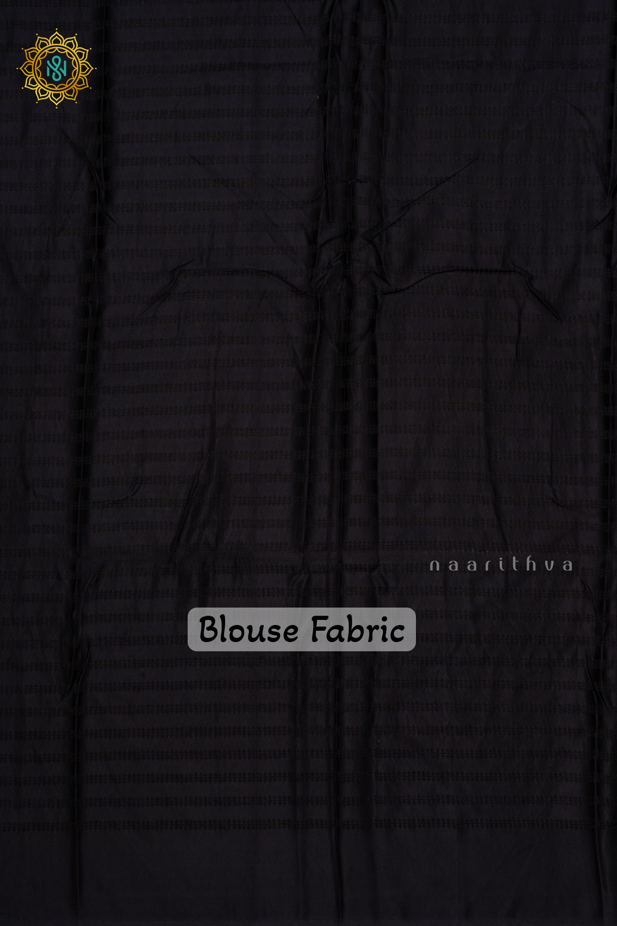 BLACK - SATIN BANARASI