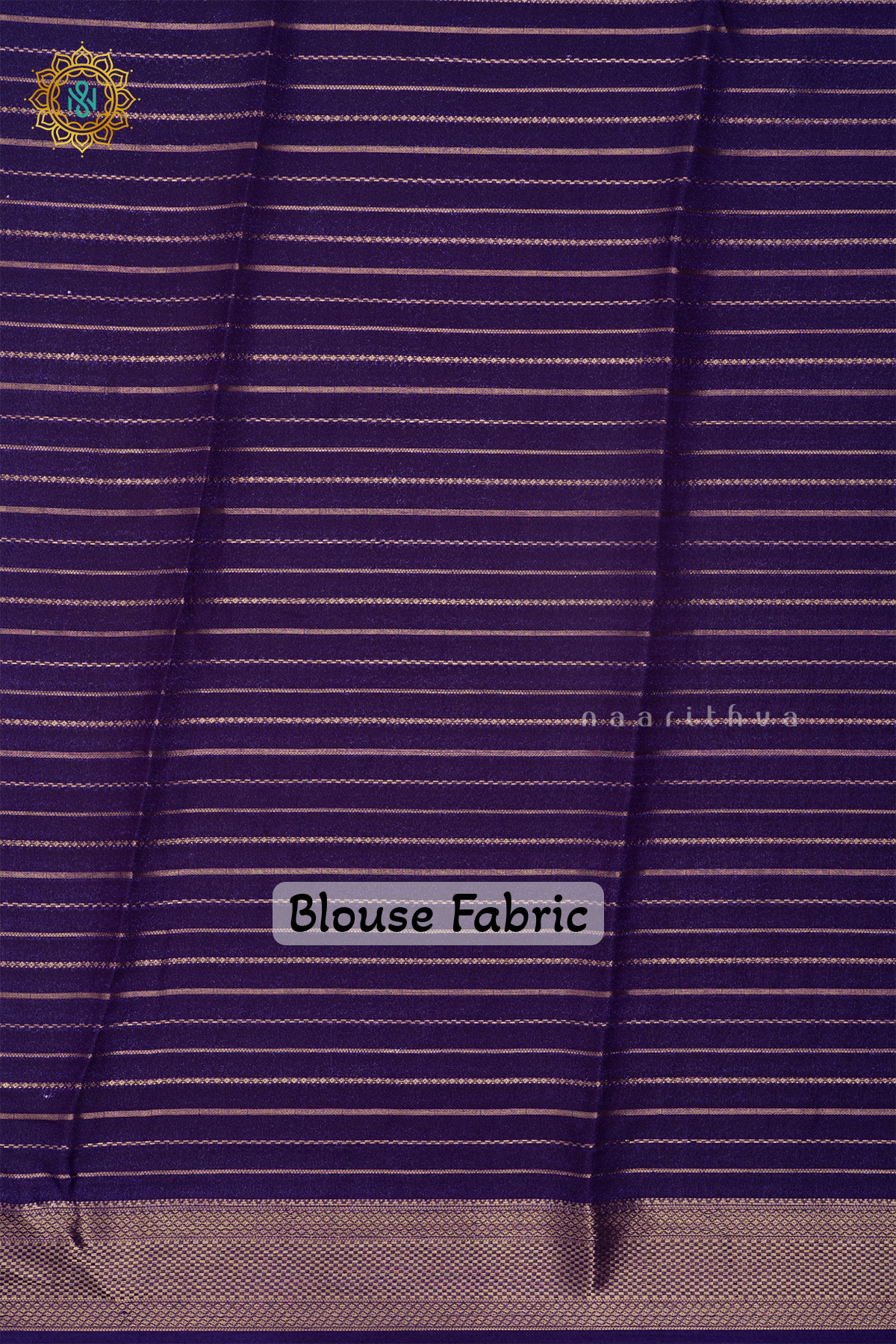 Sky Blue With Purple Semi Georgette With Printed Body And Contrast Zari Border