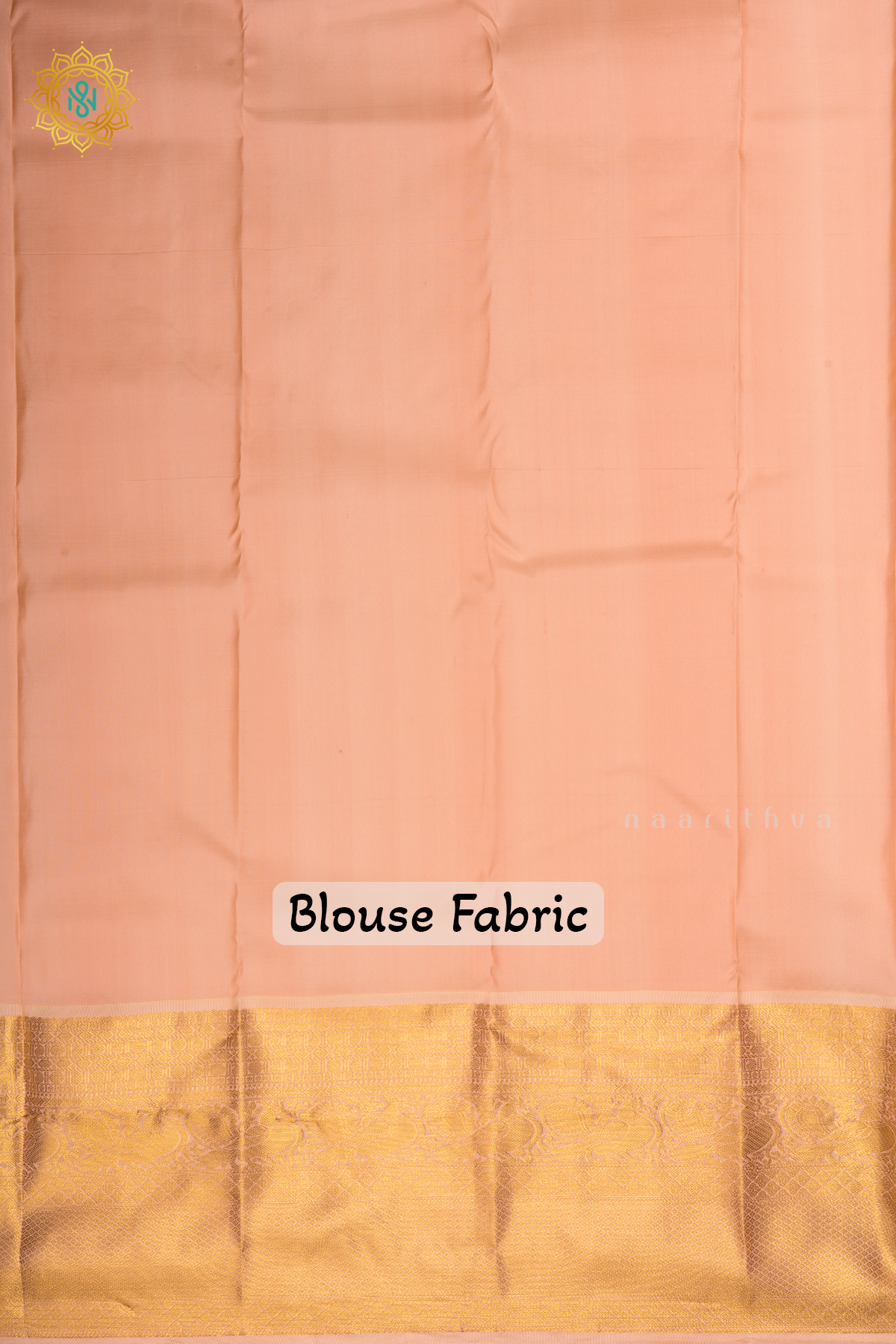 RED WITH PEACH - PURE KANJIVARAM SILK