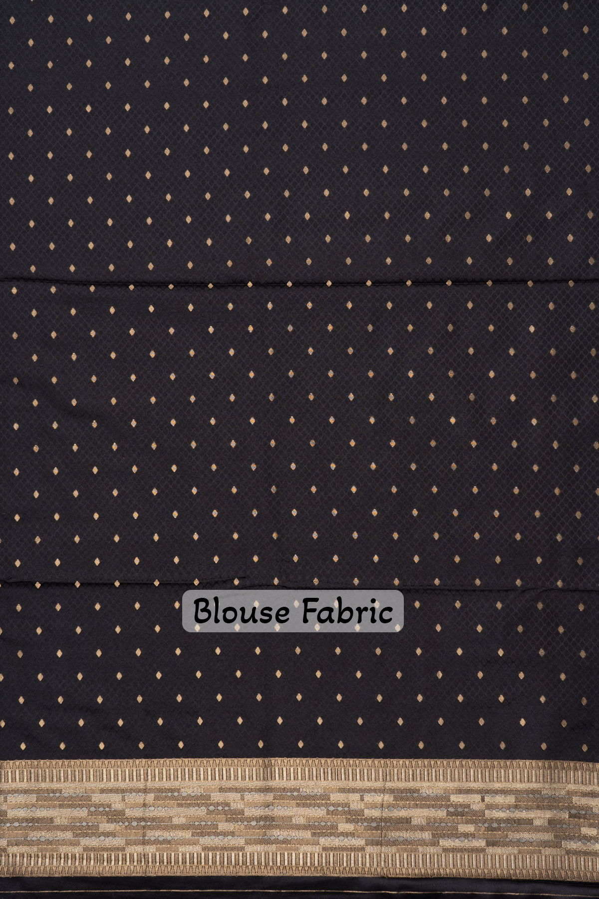 BLACK - SEMI KATAN BANARASI