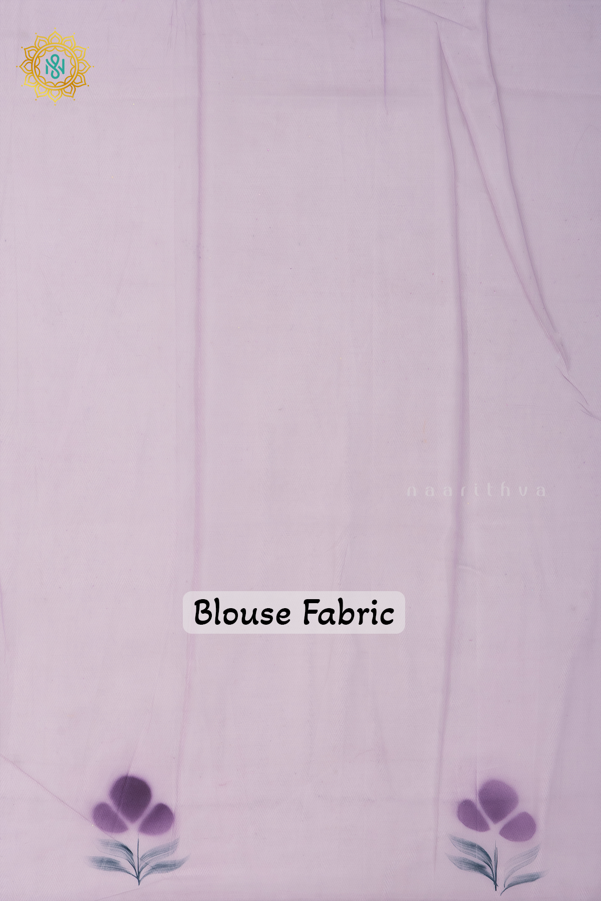 LAVENDER - ORGANZA HAND PAINTED