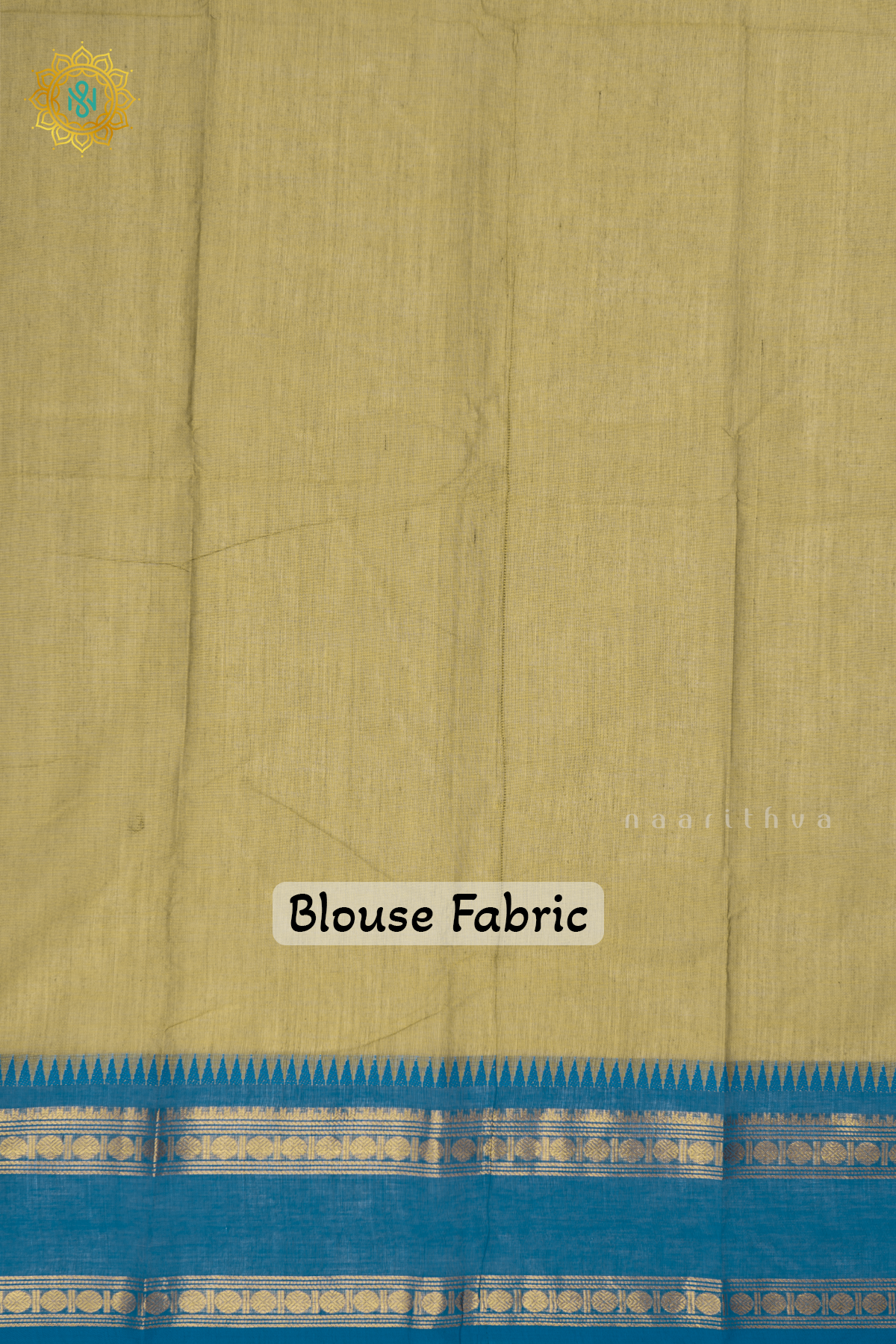 Light Green With Sky Blue & Green- Chettinad Cotton Saree Allover Thread Woven Buttas With Contrast Zari Bentex Ganga Jamuna Border