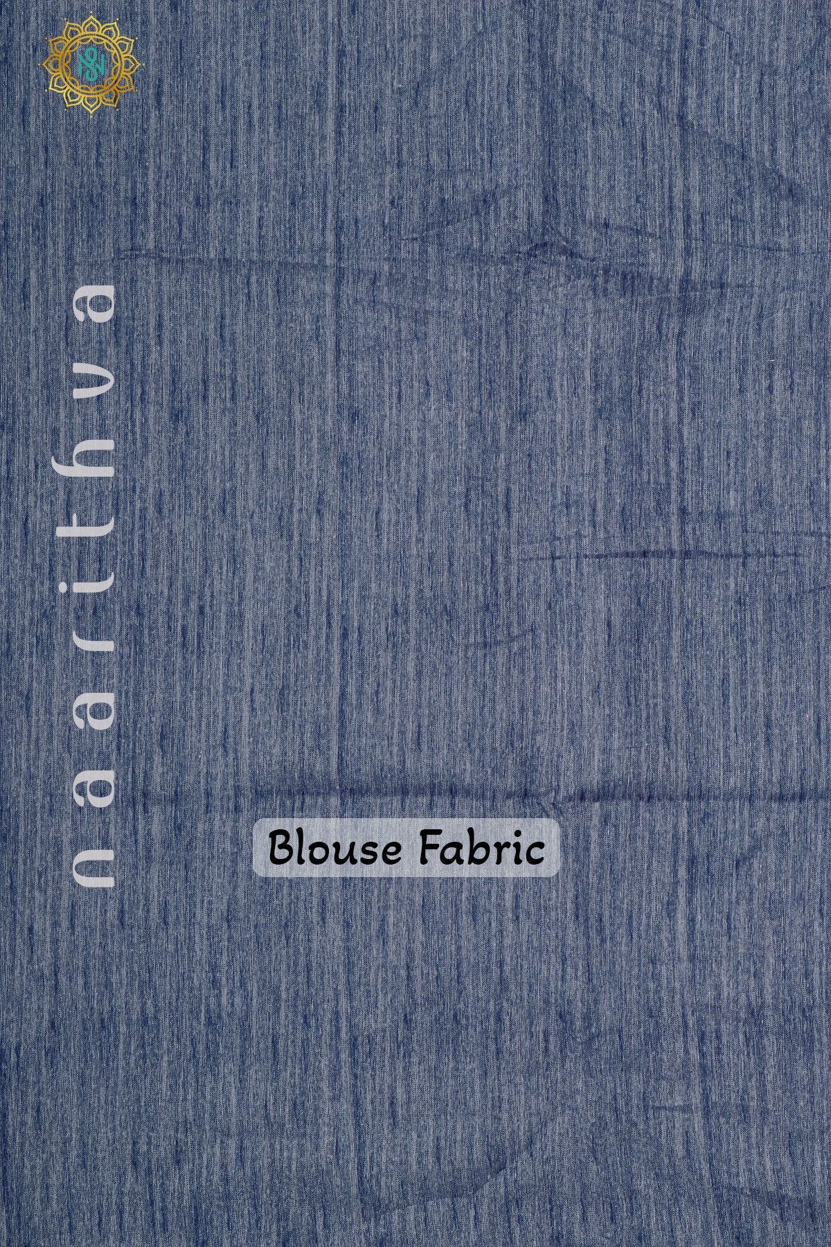 BLUE WITH PINK- JUTE COTTON