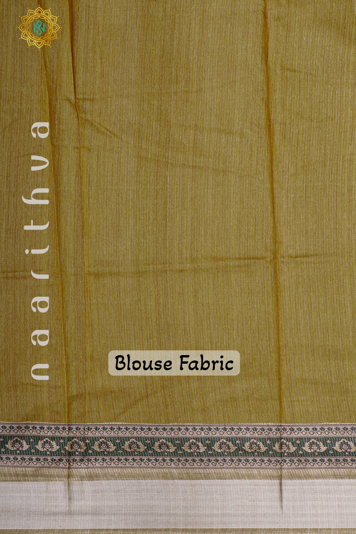 BOTTLE GREEN WITH MUSTARD - KOTHA TUSSAR