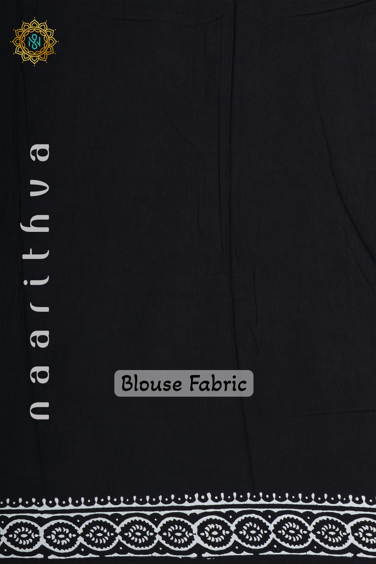 BLACK WITH WHITE - MUL COTTON