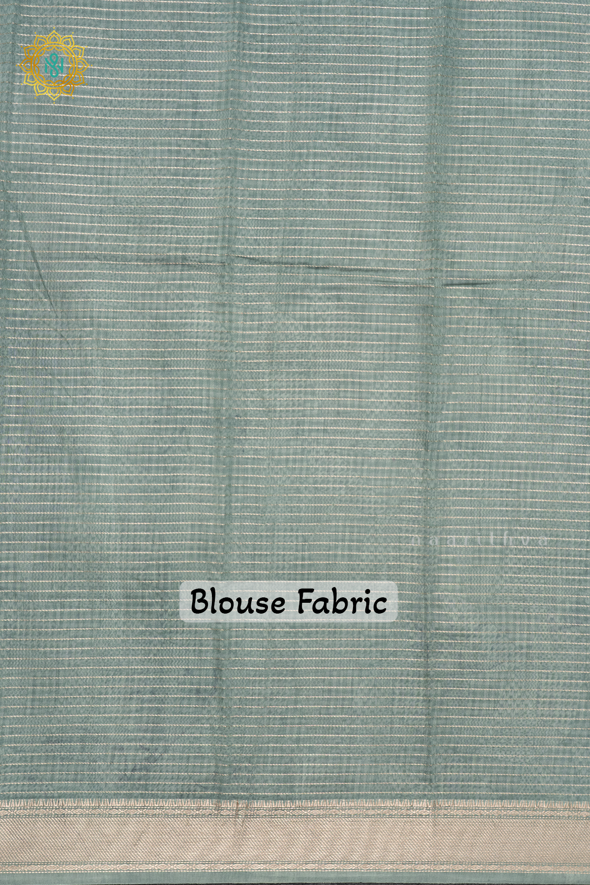 BLACK WITH AQUA GREEN -BUTTER CREPE