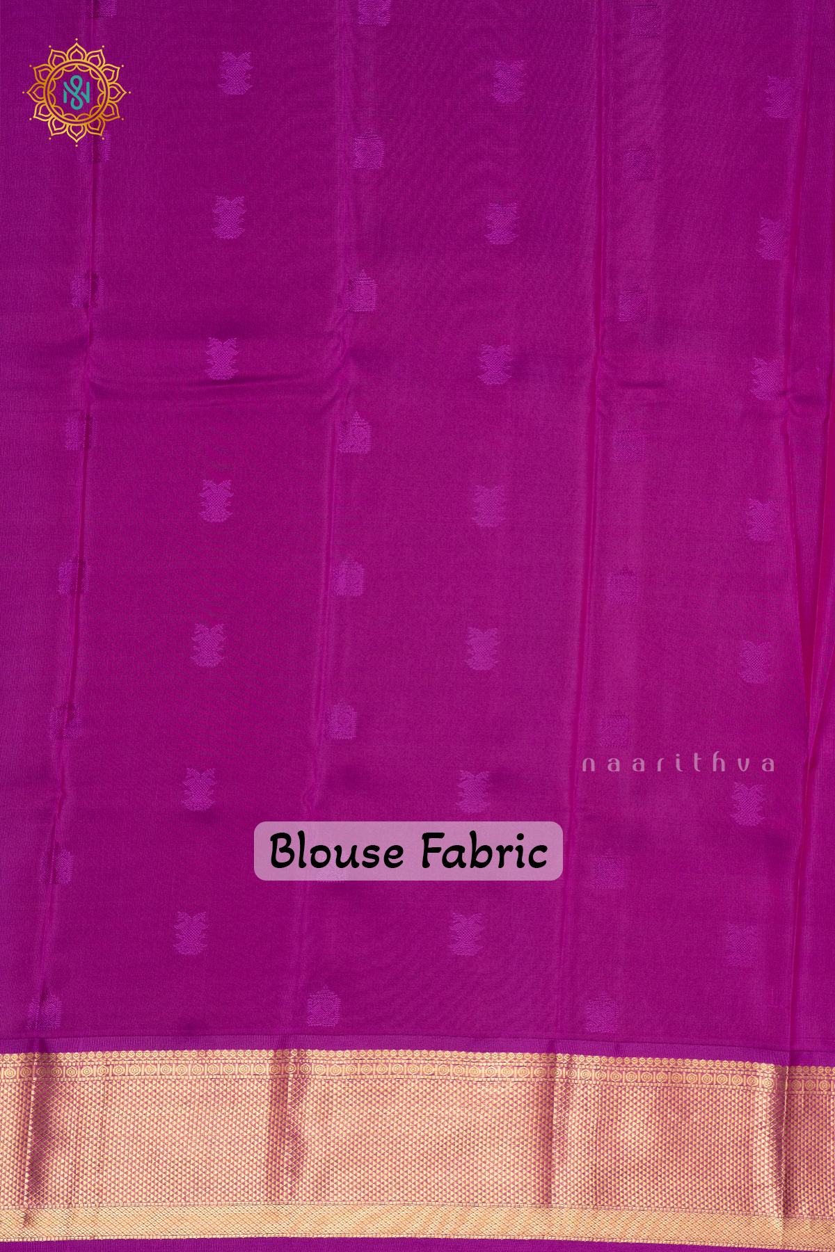 GREEN WITH MAGENTA - KANJIVARAM PURE MIX